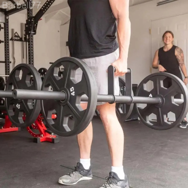 ШТАНГА 127 КГ ДИСКИ СНЕЖИНКА D51 / ГРИФ 2 МЕТРА MB BARBELL С ЗАМКАМИ