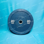 20 кг. Диск бамперный цветной d51 mm.