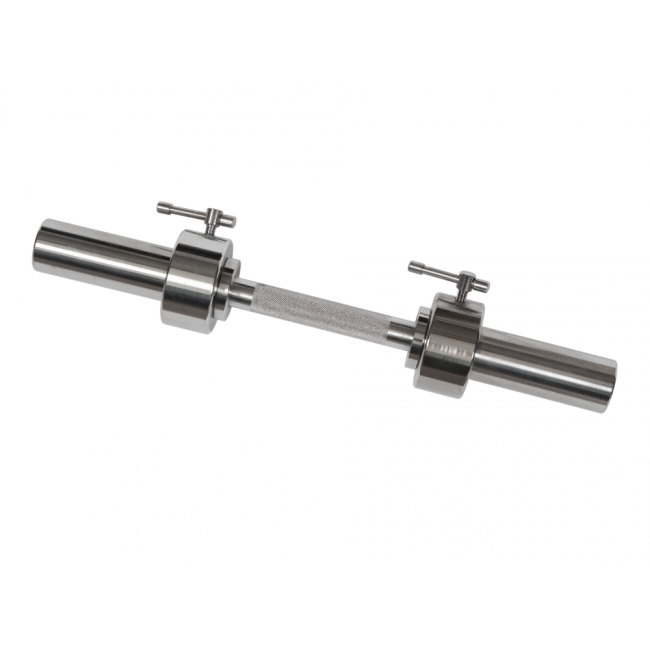 Гриф для гантели хромированный, 530 мм MB-BarM50-530L MB BARBELL